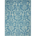 Nourison Jubilant JUB09 Area Rug, Blue, 4' x 6'