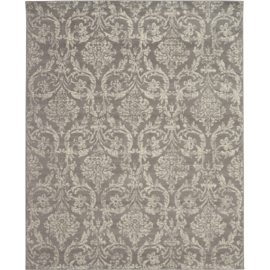 Nourison Jubilant JUB09 Area Rug, Grey, 7' x 10'