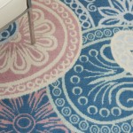 Nourison Jubilant JUB13 Area Rug, Blue, 4' x 6'