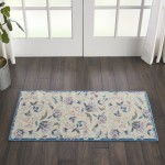 Nourison Jubilant JUB15 Area Rug, Ivory/Multicolor, 2' x 4'