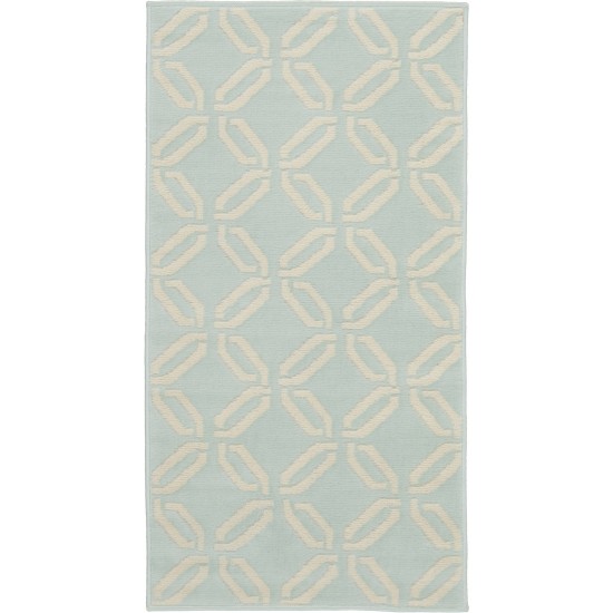 Nourison Jubilant JUB17 Area Rug, Green, 2' x 4'