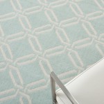 Nourison Jubilant JUB17 Area Rug, Green, 4' x 6'
