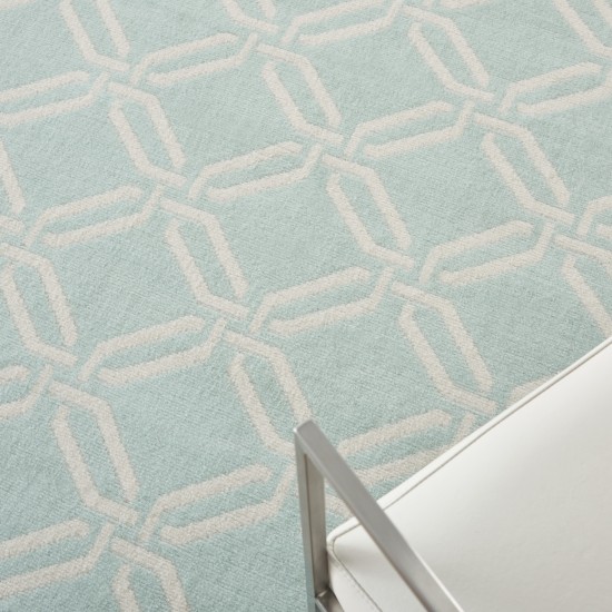 Nourison Jubilant JUB17 Area Rug, Green, 4' x 6'