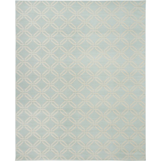 Nourison Jubilant JUB17 Area Rug, Green, 7'10" x 9'10"