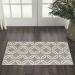 Nourison Jubilant JUB17 Area Rug, Grey, 2' x 4'