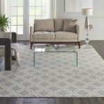 Nourison Jubilant JUB17 Area Rug, Grey, 7'10" x 9'10"