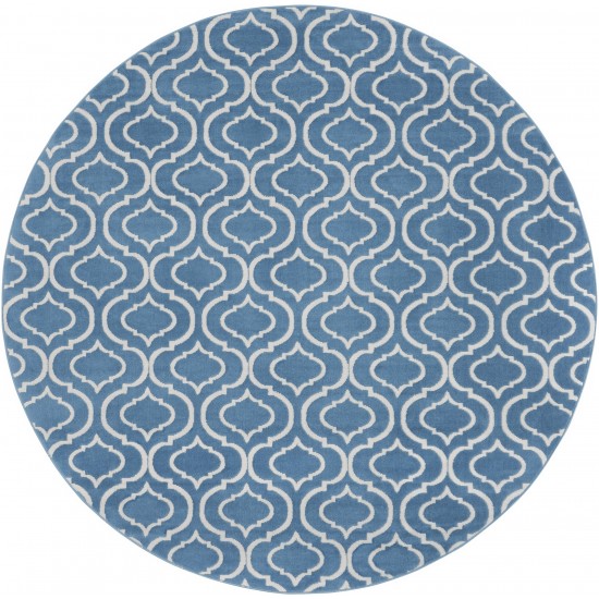 Nourison Jubilant JUB19 Area Rug, Blue, 8' x Round