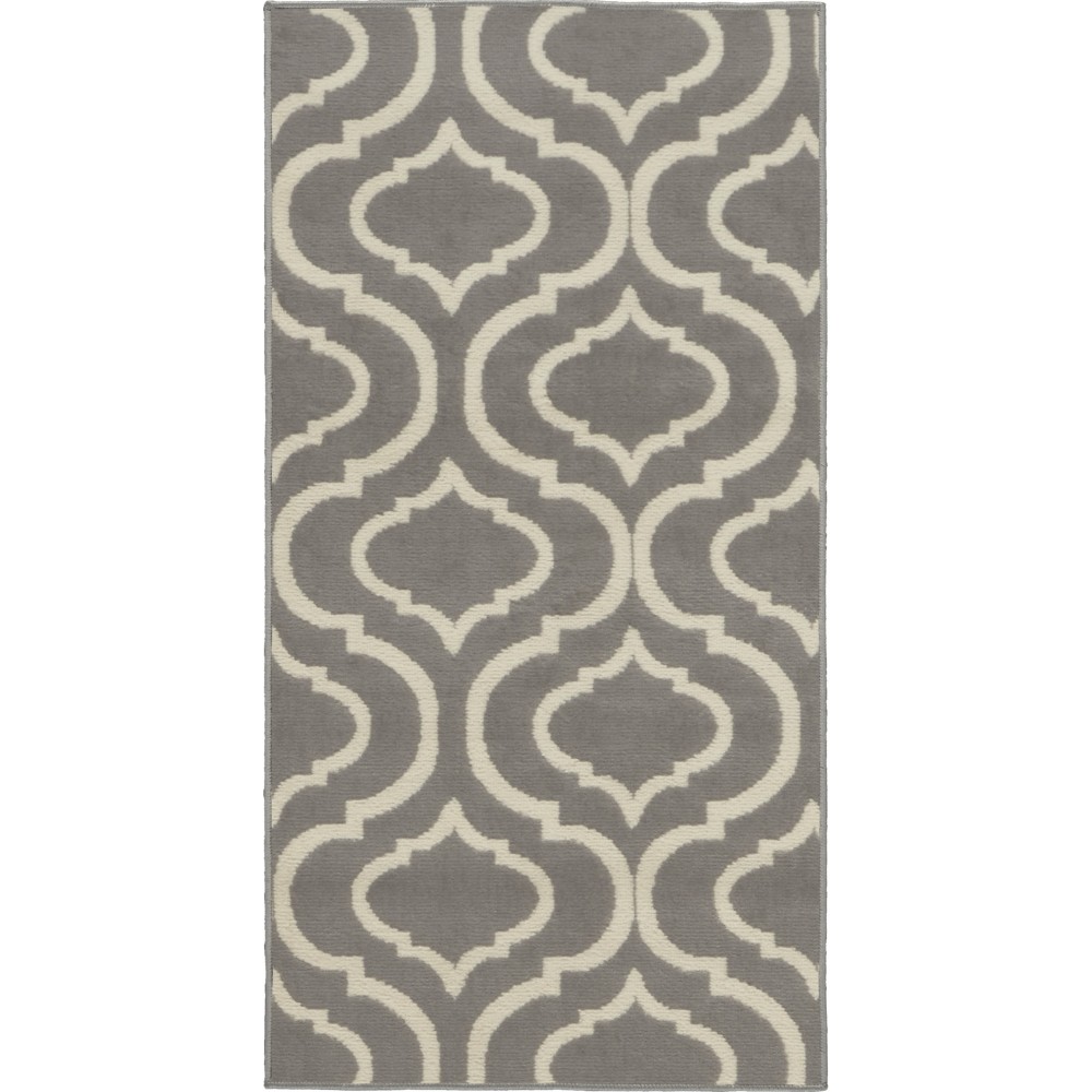 Nourison Jubilant JUB19 Area Rug, Grey, 2' x 4'