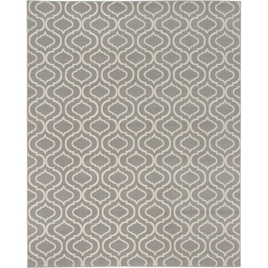 Nourison Jubilant JUB19 Area Rug, Grey, 7' x 10'