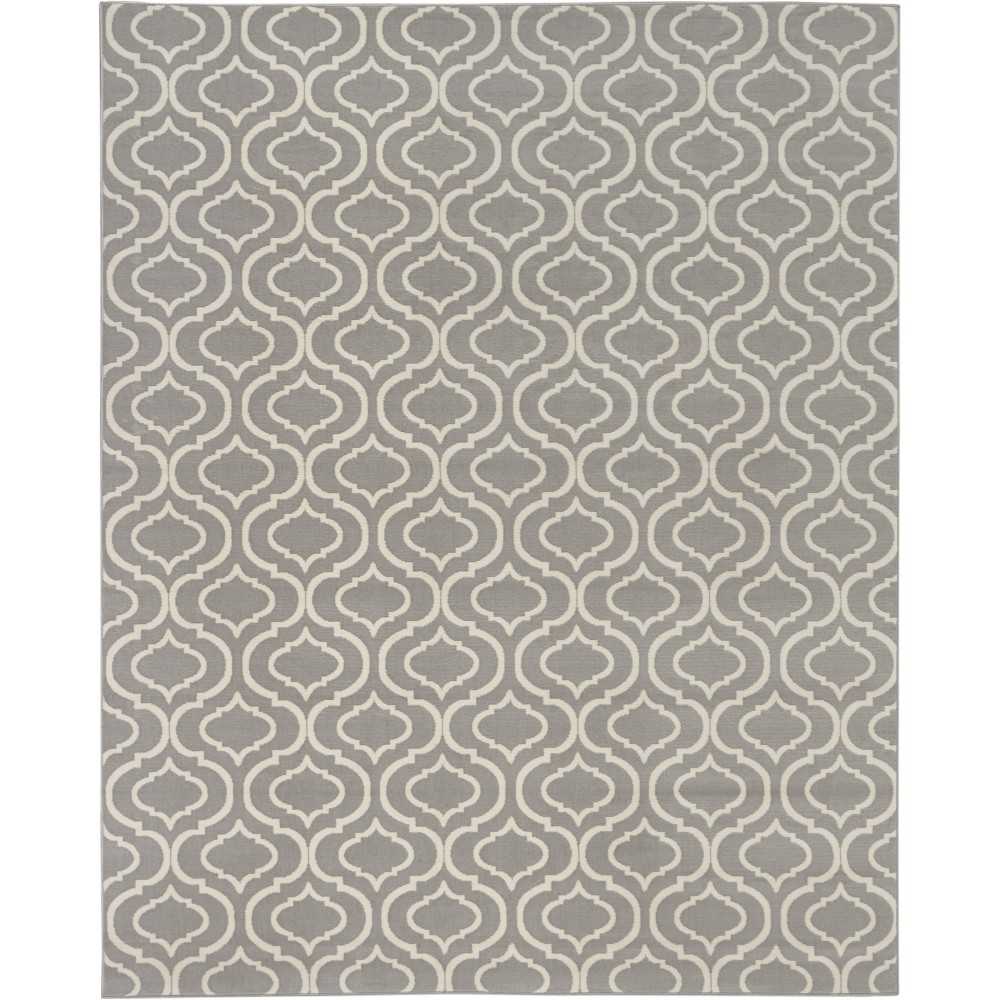 Nourison Jubilant JUB19 Area Rug, Grey, 7' x 10'