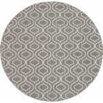 Nourison Jubilant JUB19 Area Rug, Grey, 8' x Round