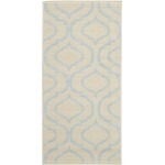 Nourison Jubilant JUB19 Area Rug, Ivory/Blue, 2' x 4'