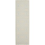 Nourison Jubilant JUB19 Runner Rug, Ivory/Blue, 2'3" x 7'3"