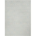 Nourison Jubilant JUB19 Area Rug, Ivory/Blue, 6' x 9'