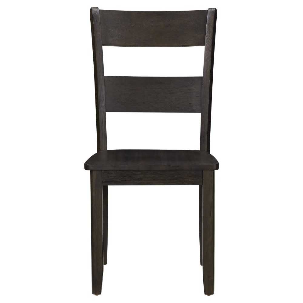 ACME Haddie Side Chair (Set-2), Distressed Walnut (2Pc/1Ctn)