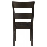 ACME Haddie Side Chair (Set-2), Distressed Walnut (2Pc/1Ctn)