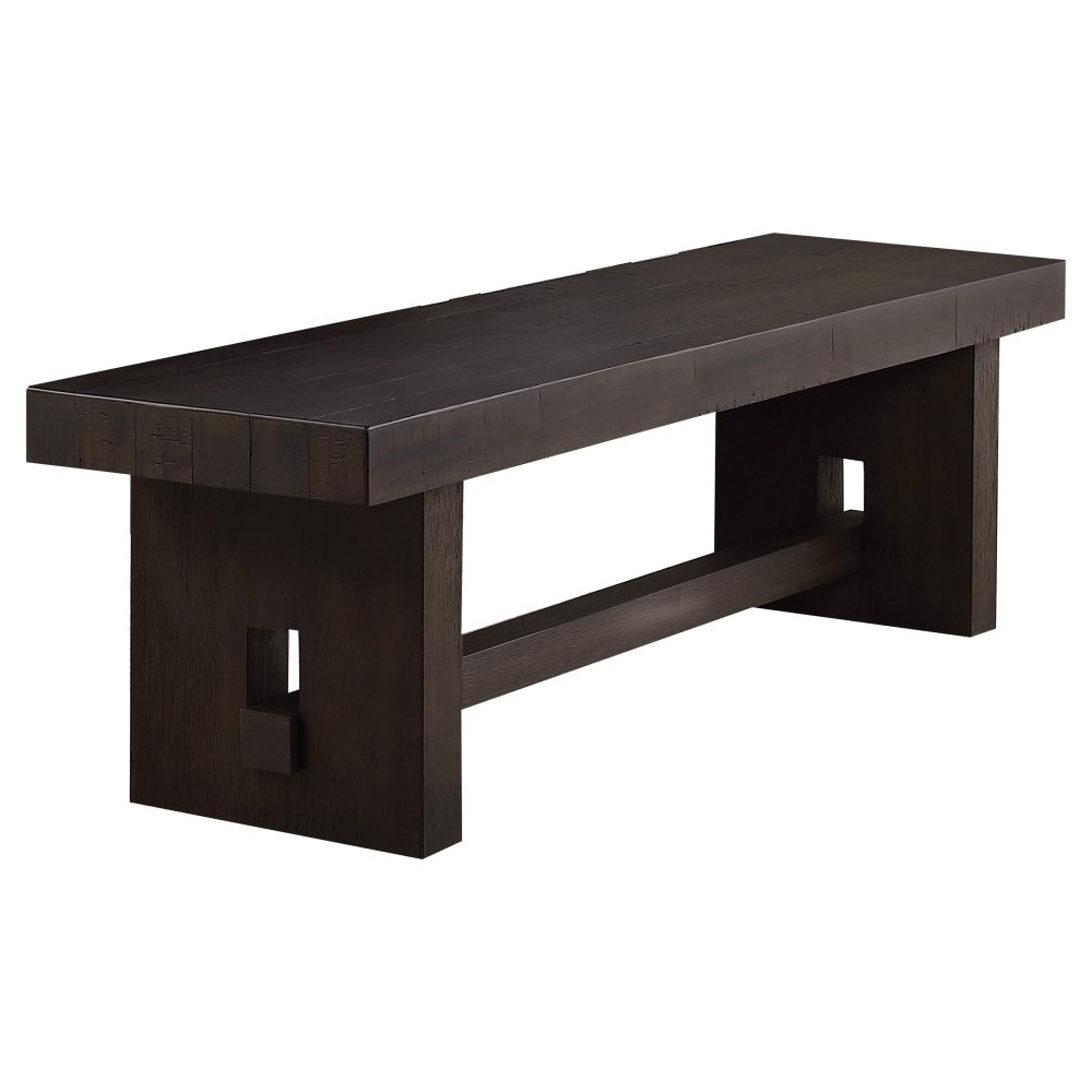 ACME Haddie Bench, Distressed Walnut