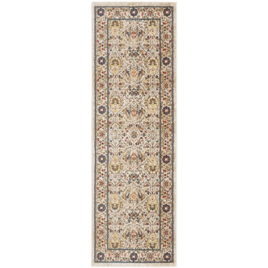 Nourison Karisma KAR03 Runner Rug, Ivory, 2' x 6'