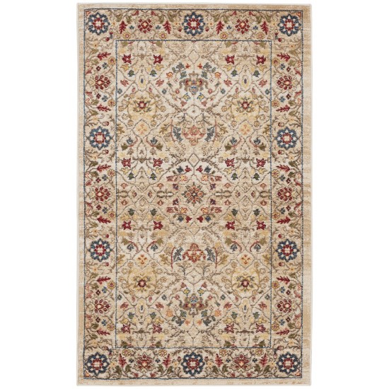 Nourison Karisma KAR03 Area Rug, Ivory, 3' x 5'