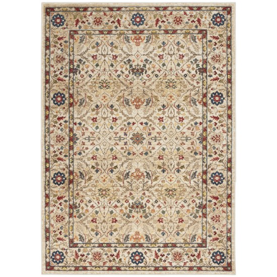 Nourison Karisma KAR03 Area Rug, Ivory, 4' x 6'