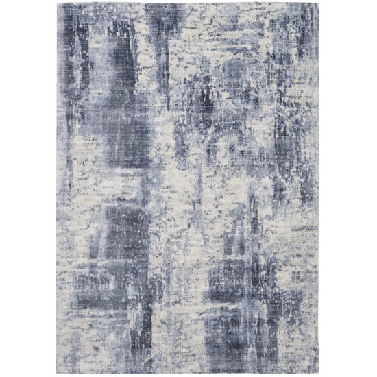 Kathy Ireland Home Safari Dreams KI372 Area Rug, Blue, 5'3" x 7'5"