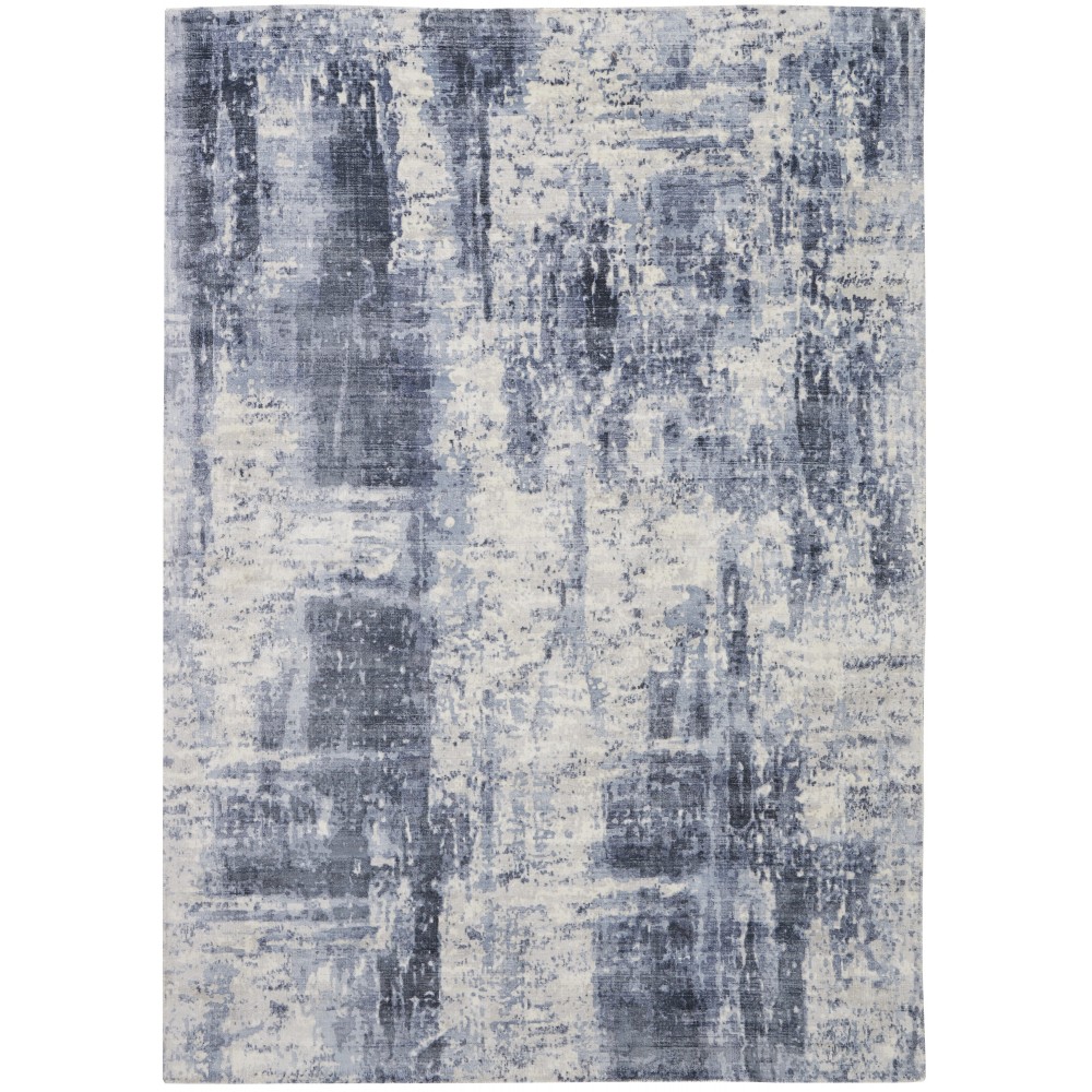 Kathy Ireland Home Safari Dreams KI372 Area Rug, Blue, 5'3" x 7'5"