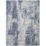 Kathy Ireland Home Safari Dreams KI372 Area Rug, Blue, 9' x 12'