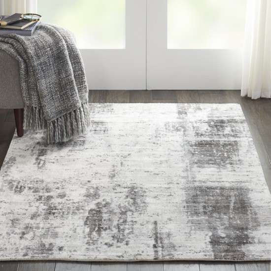 Kathy Ireland Home Safari Dreams KI372 Area Rug, Ivory/Grey, 3'9" x 5'9"