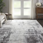 Kathy Ireland Home Safari Dreams KI372 Area Rug, Ivory/Grey, 5'3" x 7'5"