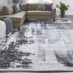 Kathy Ireland Home Safari Dreams KI373 Area Rug, Grey, 9' x 12'