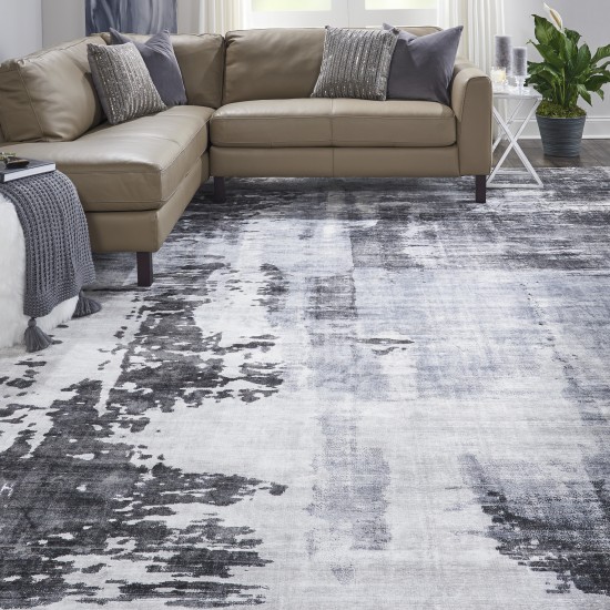 Kathy Ireland Home Safari Dreams KI373 Area Rug, Grey, 9' x 12'