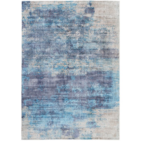 Kathy Ireland Home Safari Dreams KI374 Area Rug, Teal, 5'3" x 7'5"