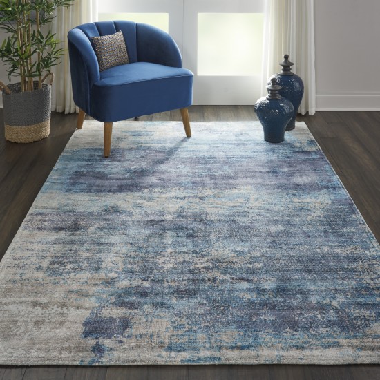 Kathy Ireland Home Safari Dreams KI374 Area Rug, Teal, 5'3" x 7'5"