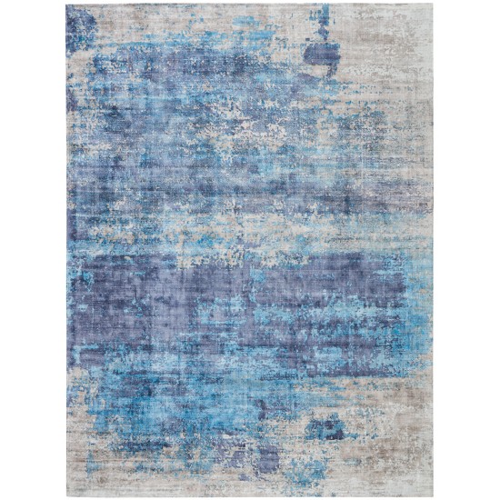 Kathy Ireland Home Safari Dreams KI374 Area Rug, Teal, 9' x 12'