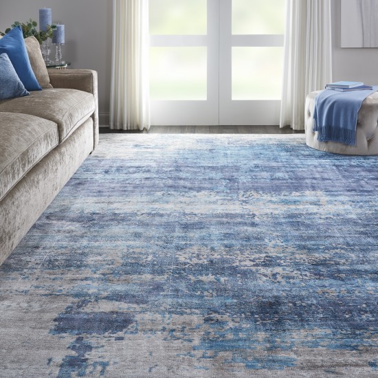 Kathy Ireland Home Safari Dreams KI374 Area Rug, Teal, 9' x 12'