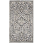 Kathy Ireland Home Moroccan Celebration KI382 Area Rug, Silver, 2'2" x 3'9"