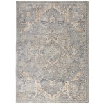 Kathy Ireland Home Moroccan Celebration KI382 Area Rug, Silver, 3'10" x 5'10"