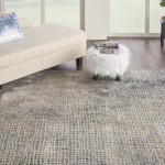 Kathy Ireland Home Area Rug, Ivory/Grey, 7'10" x 10'6"