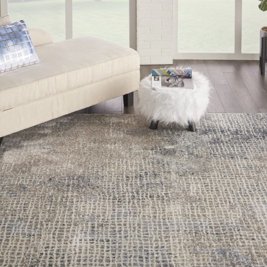 Kathy Ireland Home Area Rug, Ivory/Grey, 7'10" x 10'6"