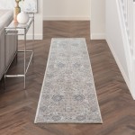 Kathy Ireland Home Runner Rug, Ivory/Sand, 2'2" x 7'6"