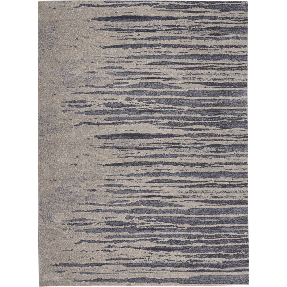 Kathy Ireland Home Moroccan Celebration KI387 Area Rug, Blue/Beige, 9'3" x 12'9"