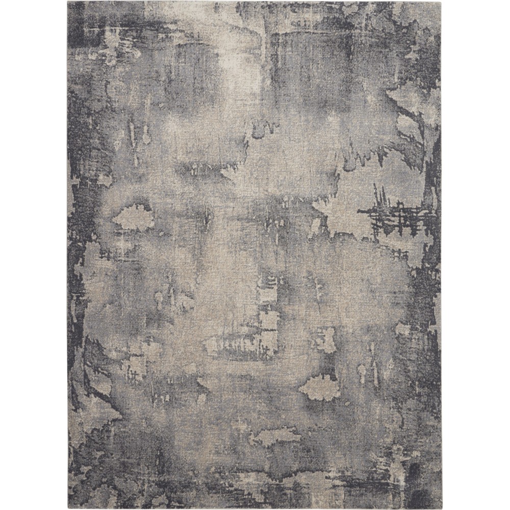 Kathy Ireland Home Area Rug, Blue/Beige, 7'10" x 10'6"