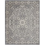 Kathy Ireland Grand Villa KI80 Area Rug, Grey, 8' x 10'