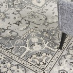 Kathy Ireland Grand Villa KI80 Area Rug, Grey, 8' x 10'