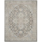 Kathy Ireland Grand Villa KI80 Area Rug, Silver/Grey, 8' x 10'