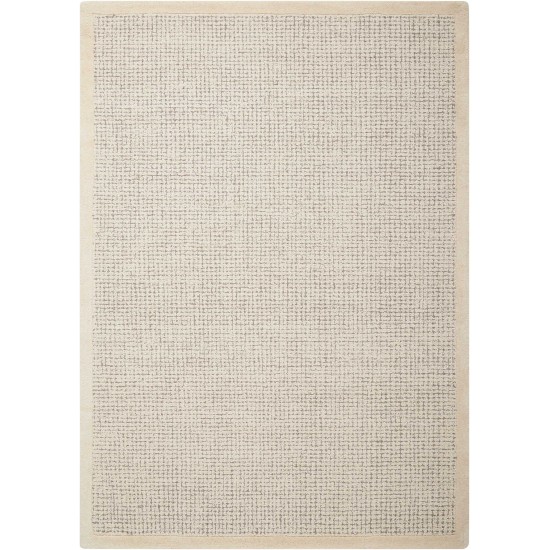 Kathy Ireland Home River Brook KI809 Area Rug, Ivory/Grey, 3'9" x 5'9"