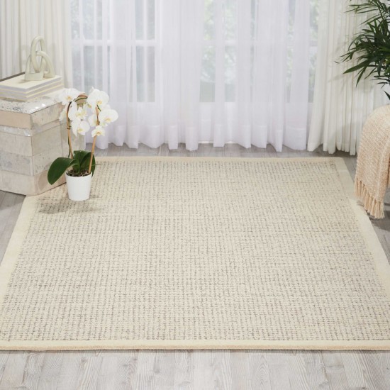 Kathy Ireland Home River Brook KI809 Area Rug, Ivory/Grey, 5'3" x 7'5"