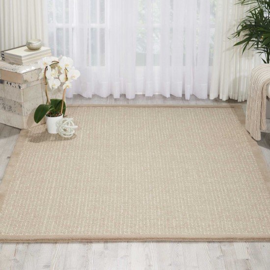 Kathy Ireland Home River Brook KI809 Area Rug, Taupe/Ivory, 5'3" x 7'5"