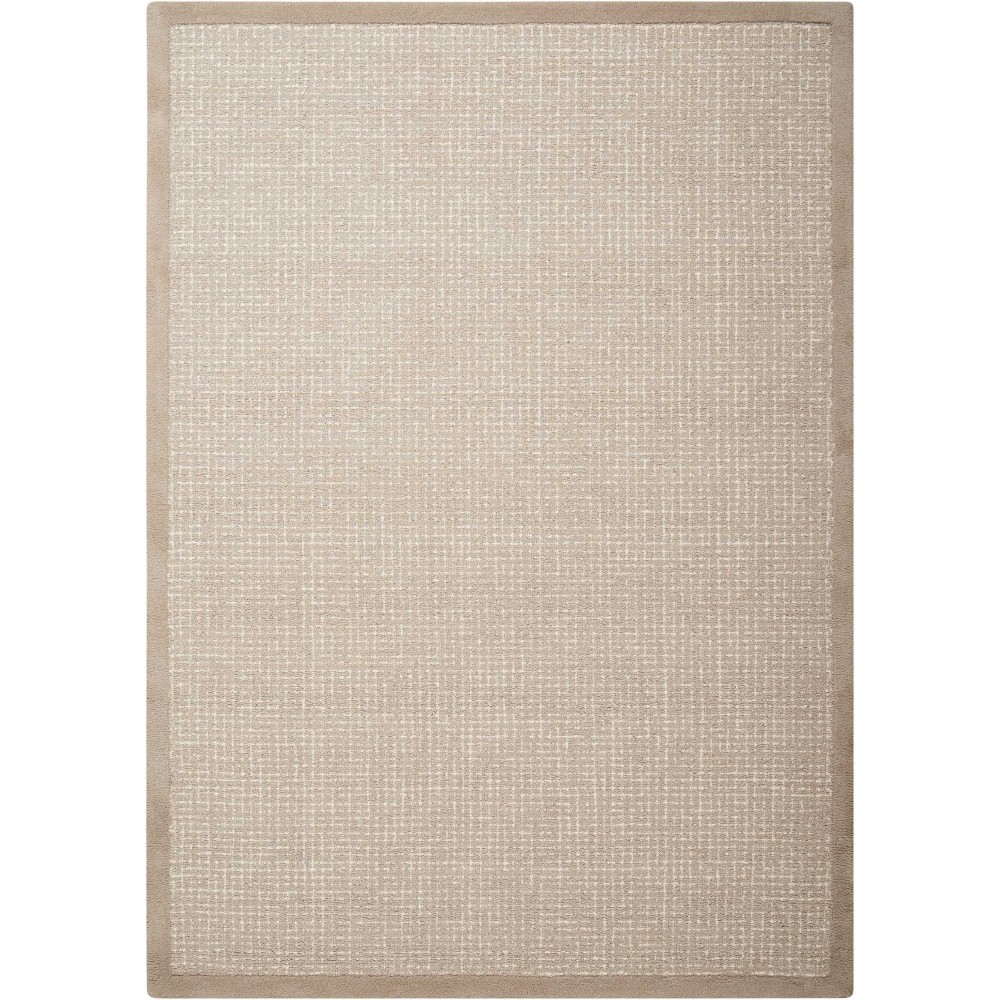 Kathy Ireland Home River Brook KI809 Area Rug, Taupe/Ivory, 7'9" x 9'9"