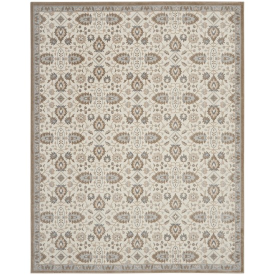 Kathy Ireland Grand Villa KI81 Area Rug, Beige, 8' x 10'